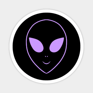 Happy Alien Magnet